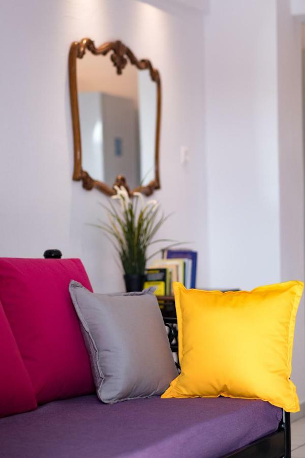 Olympia Zervea Studios With Pool - Apartment การ์ดามมีลี ภายนอก รูปภาพ