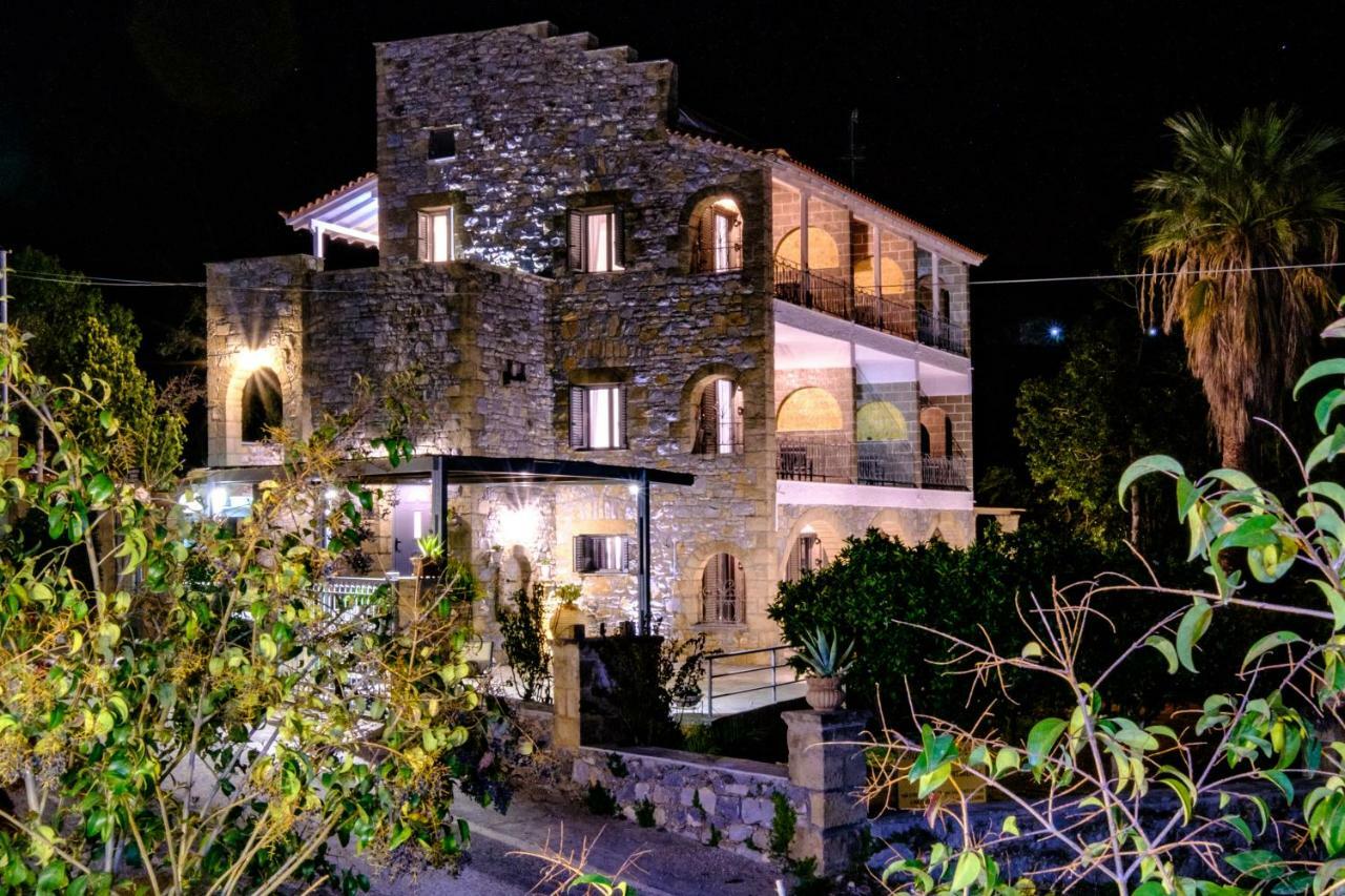 Olympia Zervea Studios With Pool - Apartment การ์ดามมีลี ภายนอก รูปภาพ