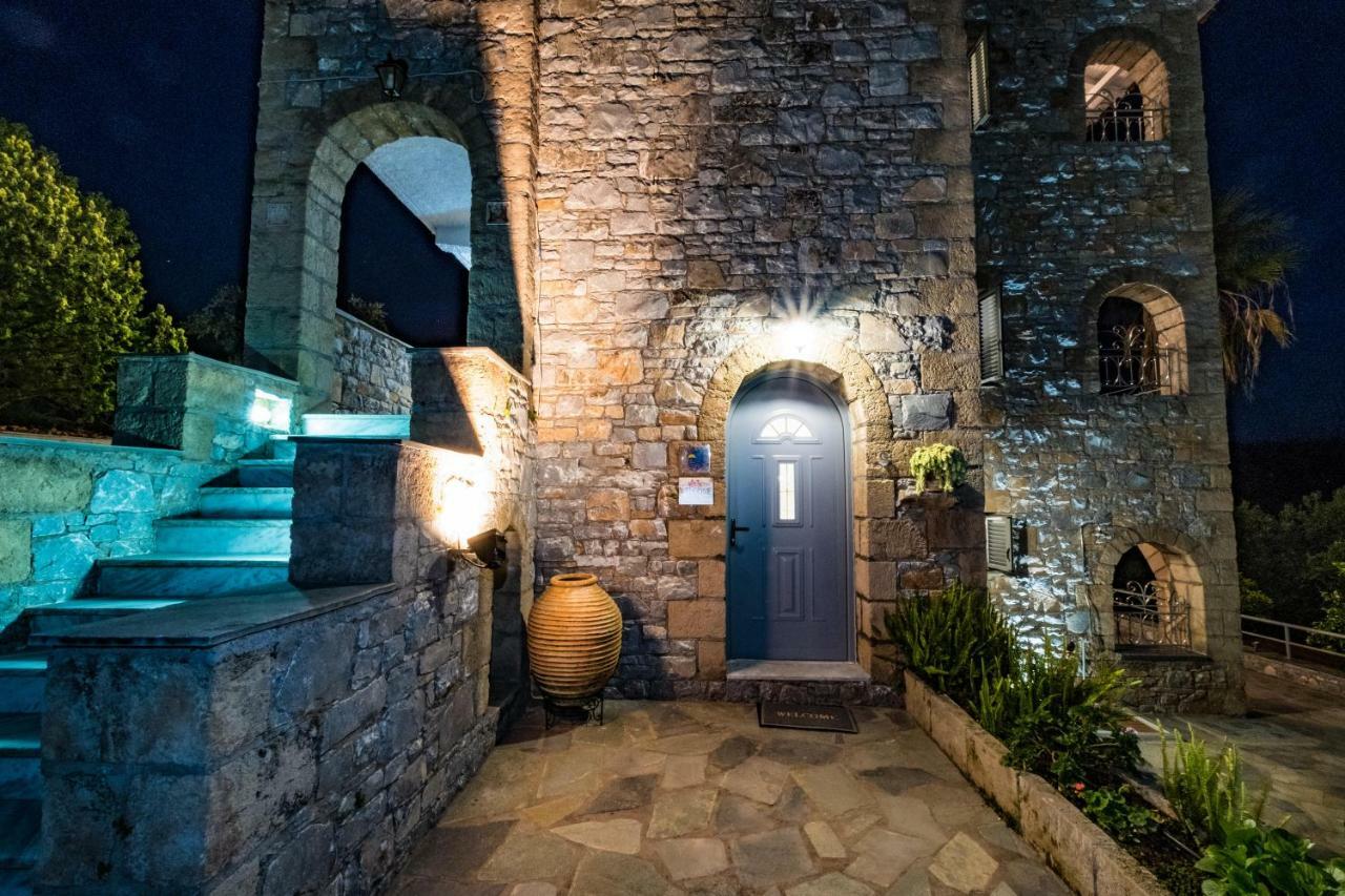 Olympia Zervea Studios With Pool - Apartment การ์ดามมีลี ภายนอก รูปภาพ